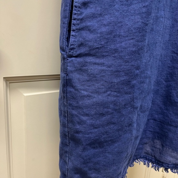 Tommy Bahama linen/cotton navy dress S/P - Picture 3 of 8
